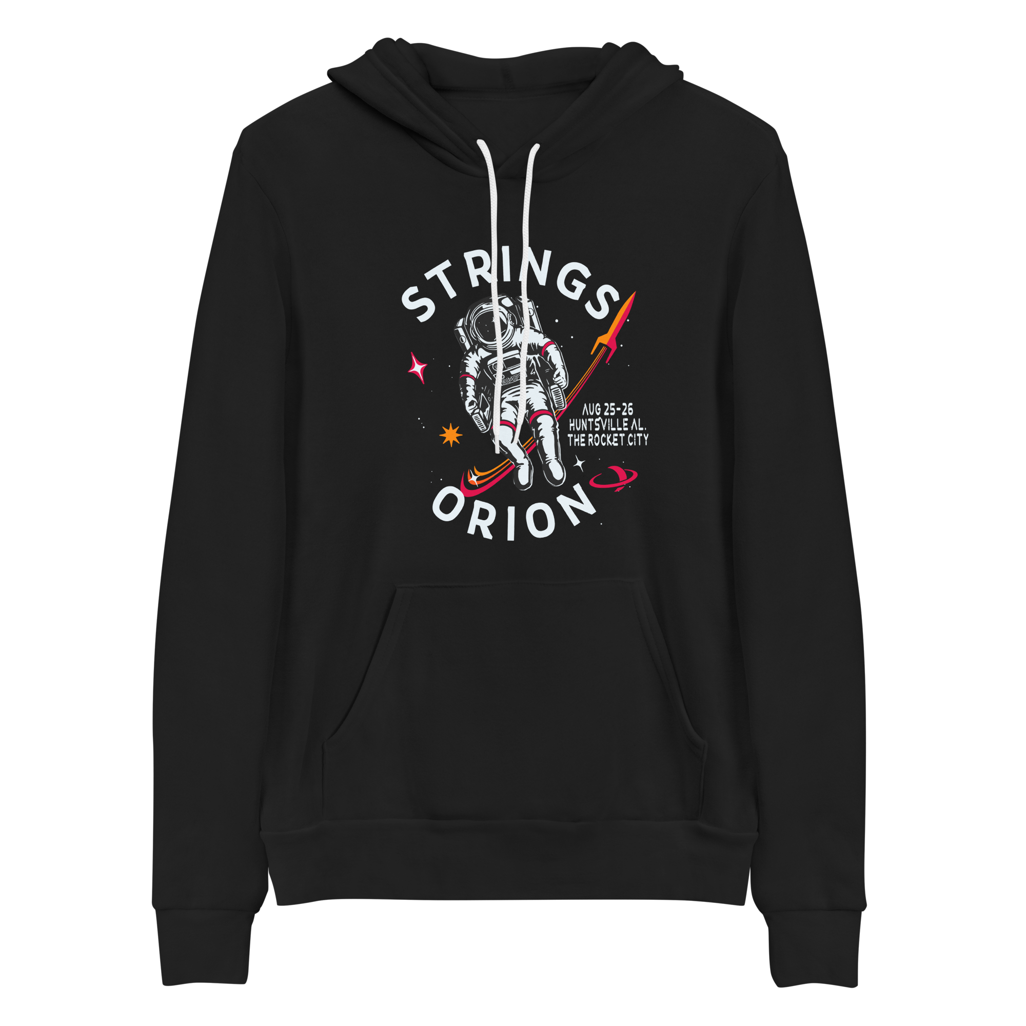 Strings Orion Huntsville Summer Tour 2023 Bella+Canvas Premium Unisex hoodie