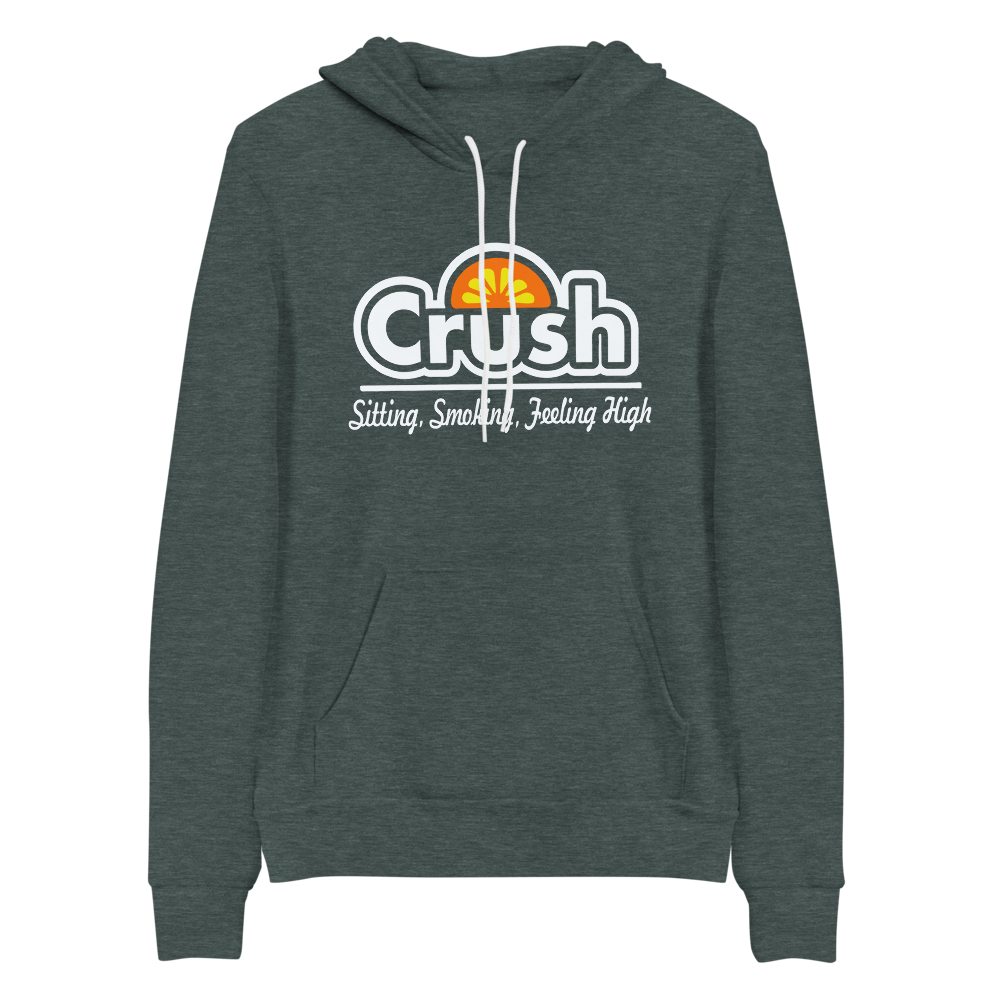 Crush Sitting Smoking Feeling High Bella+Canvas Premium Unisex hoodie DMB
