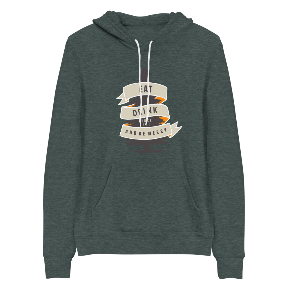 Eat Drink And Be Merry High Bella+Canvas Premium Unisex hoodie DMB Inspired