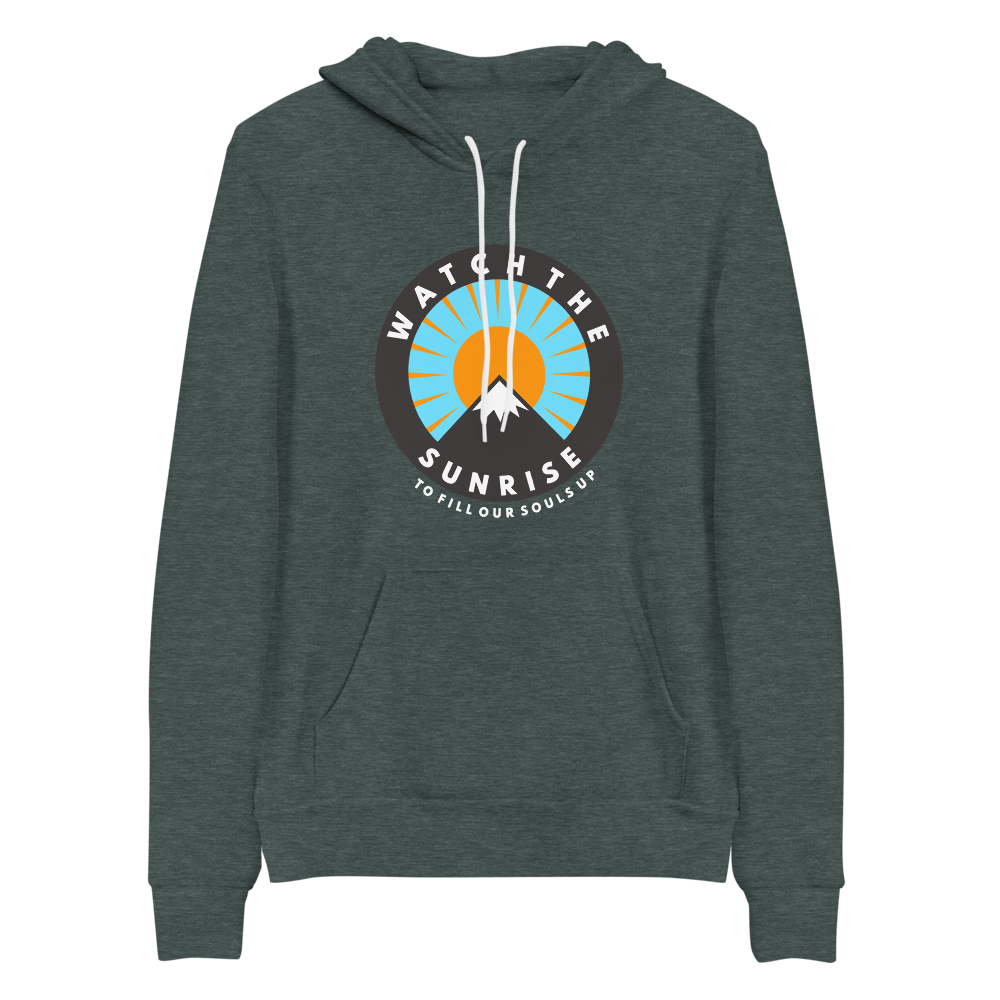 Watch The Sunrise Bella+Canvas Premium Unisex hoodie DMB