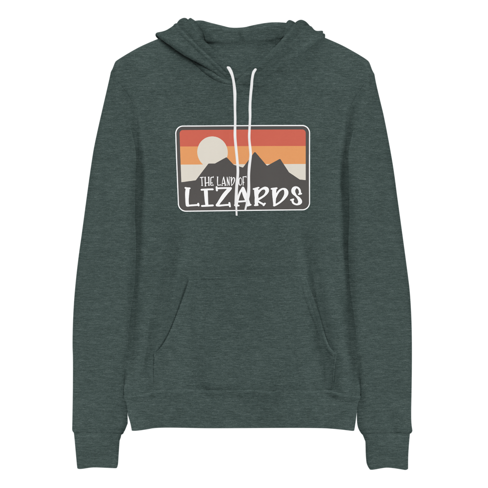 The Land Of Lizards Bella+Canvas Premium Unisex hoodie