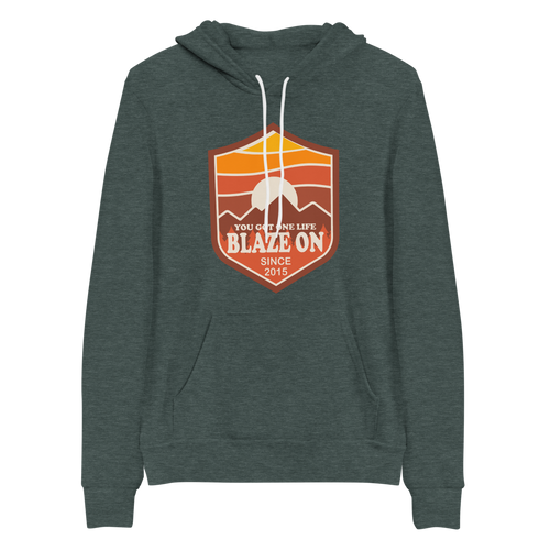Blaze On Bella+Canvas Premium Unisex hoodie
