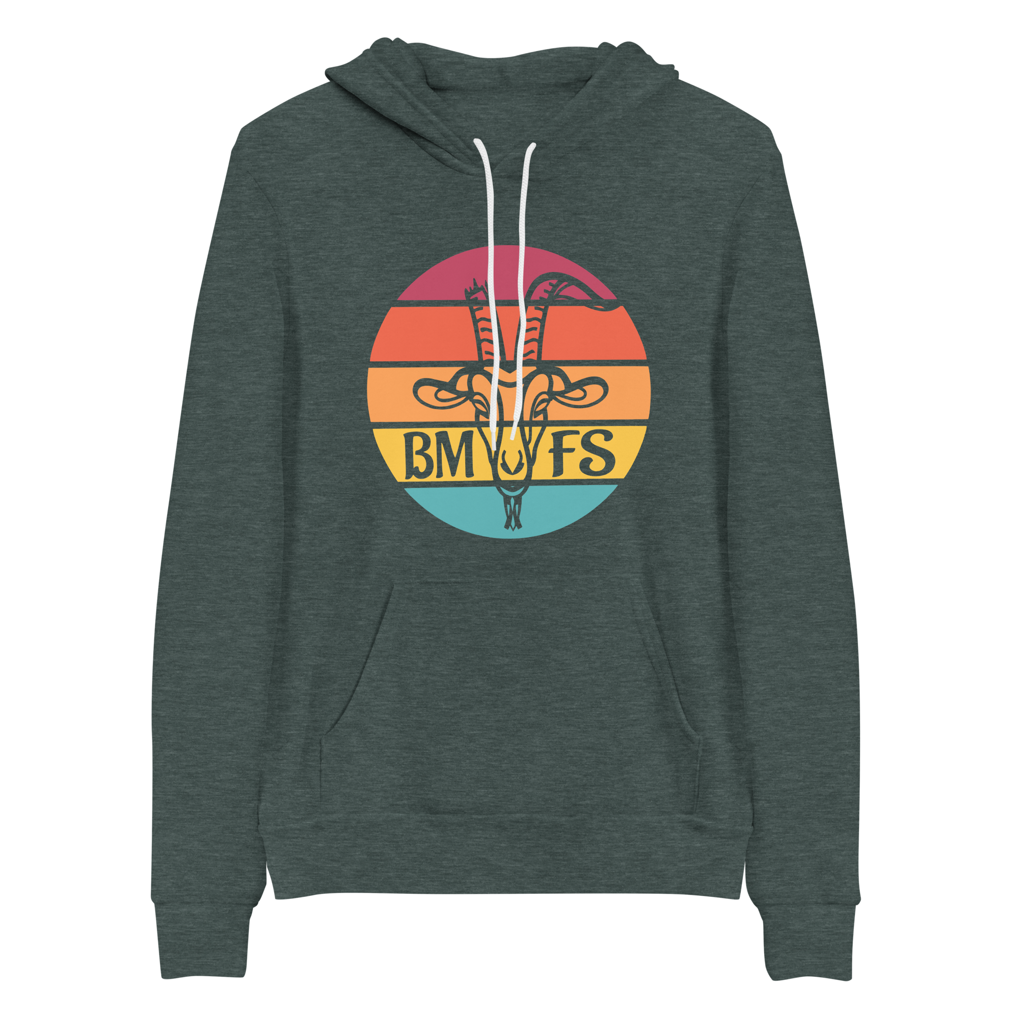 BMFS Goat Retro Bella+Canvas Premium Unisex hoodie