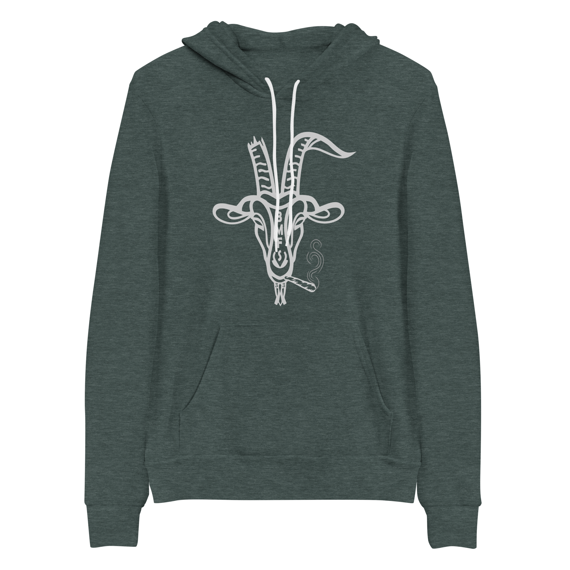 BMFS Goat Weed Smokin Bella+Canvas Unisex hoodie