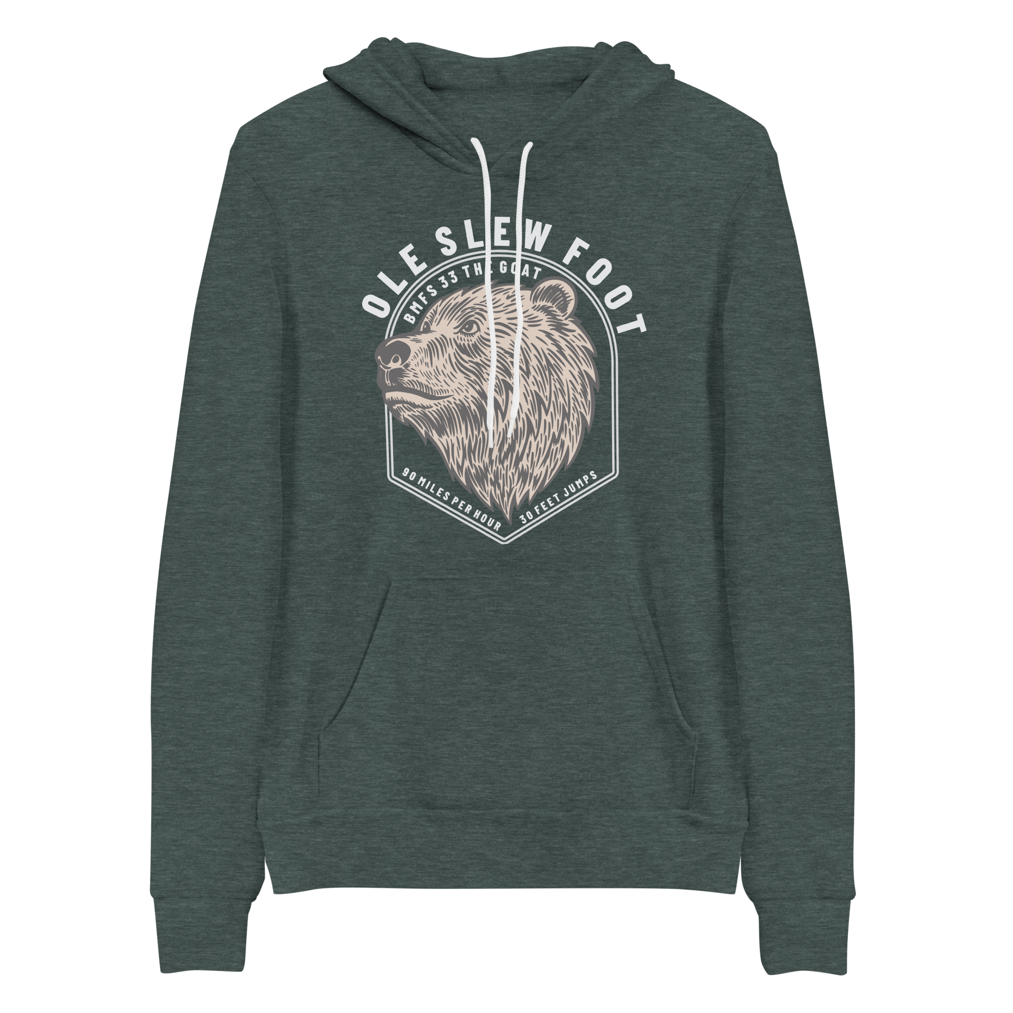 Ole Slew Foot Bella+Canvas Premium Unisex hoodie