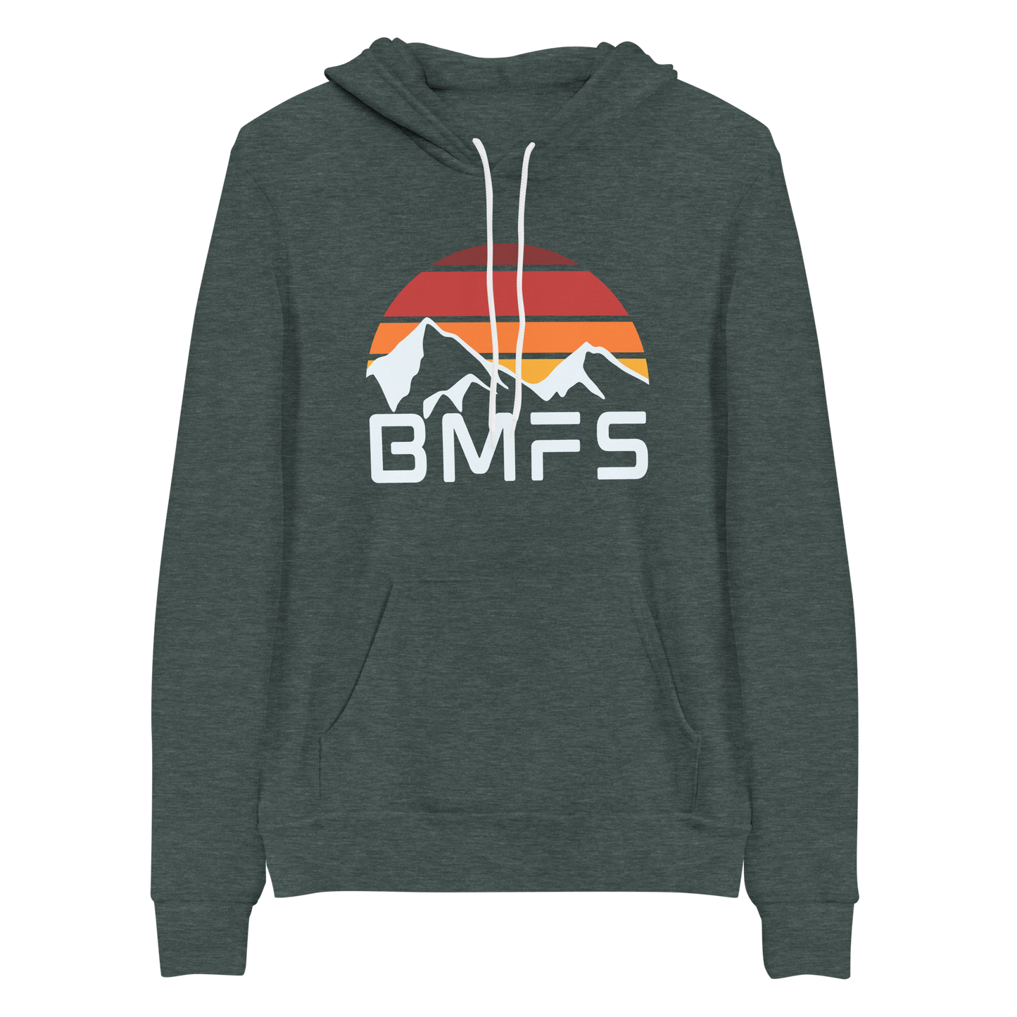 BMFS Mountains Bella+Canvas Premium Unisex hoodie