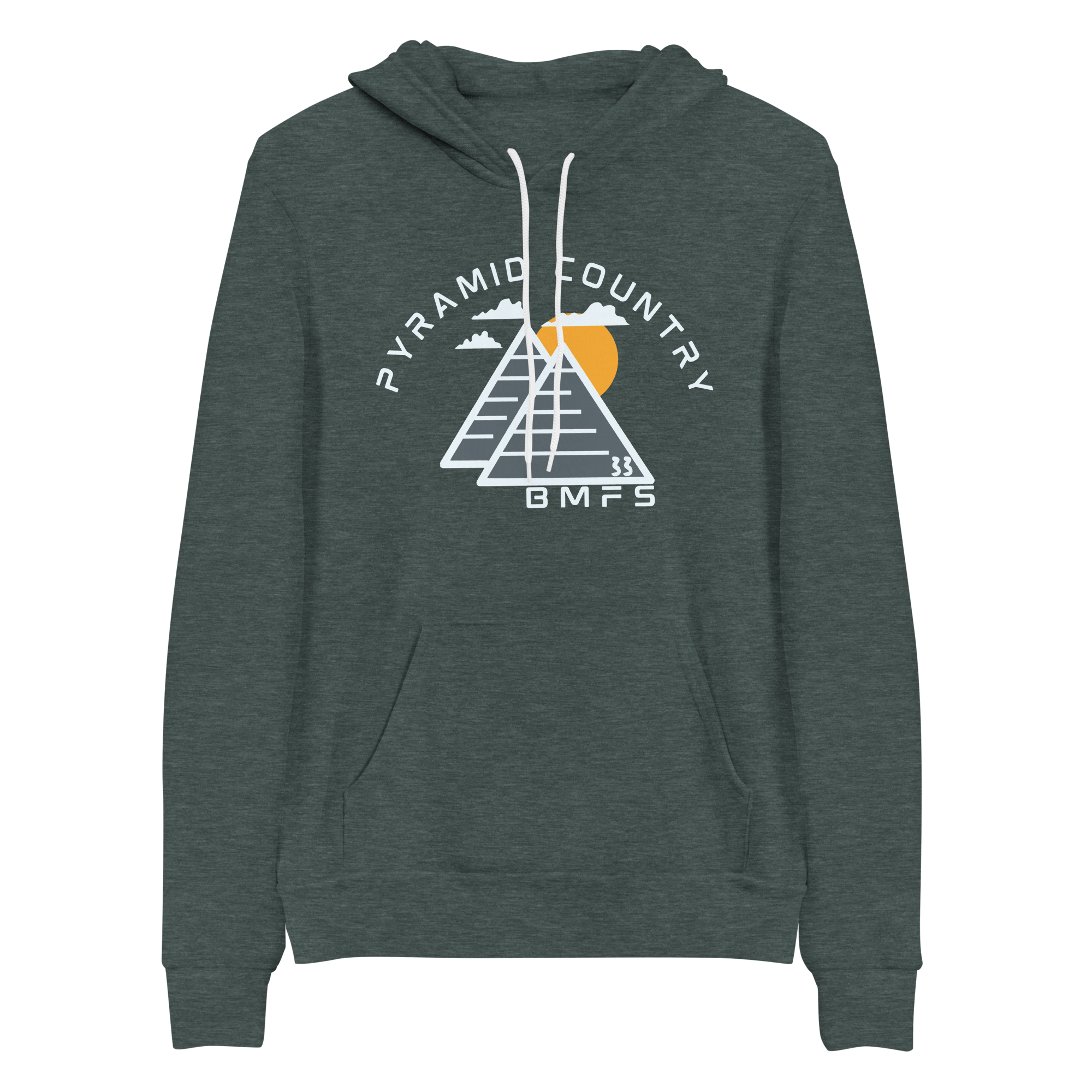 Pyramid Country Bella+Canvas Premium Unisex hoodie