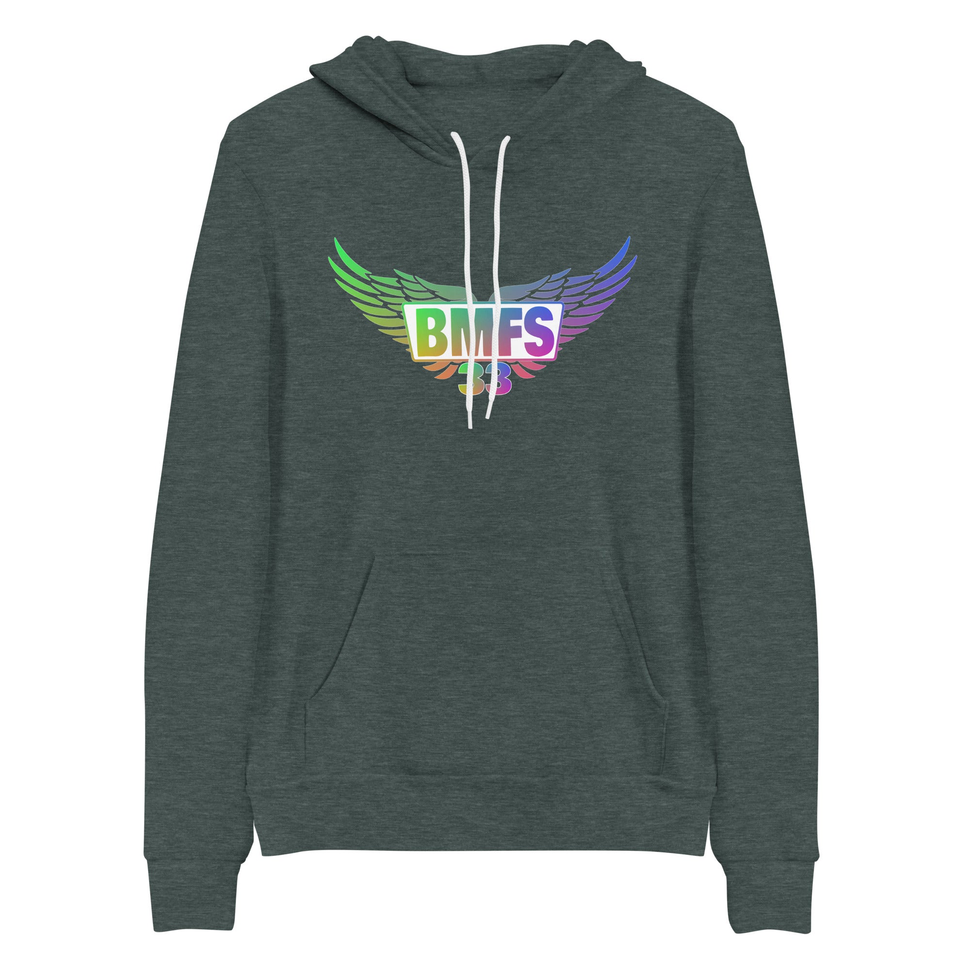 BMFS 33 Wings Bella+Canvas Premium Unisex hoodie