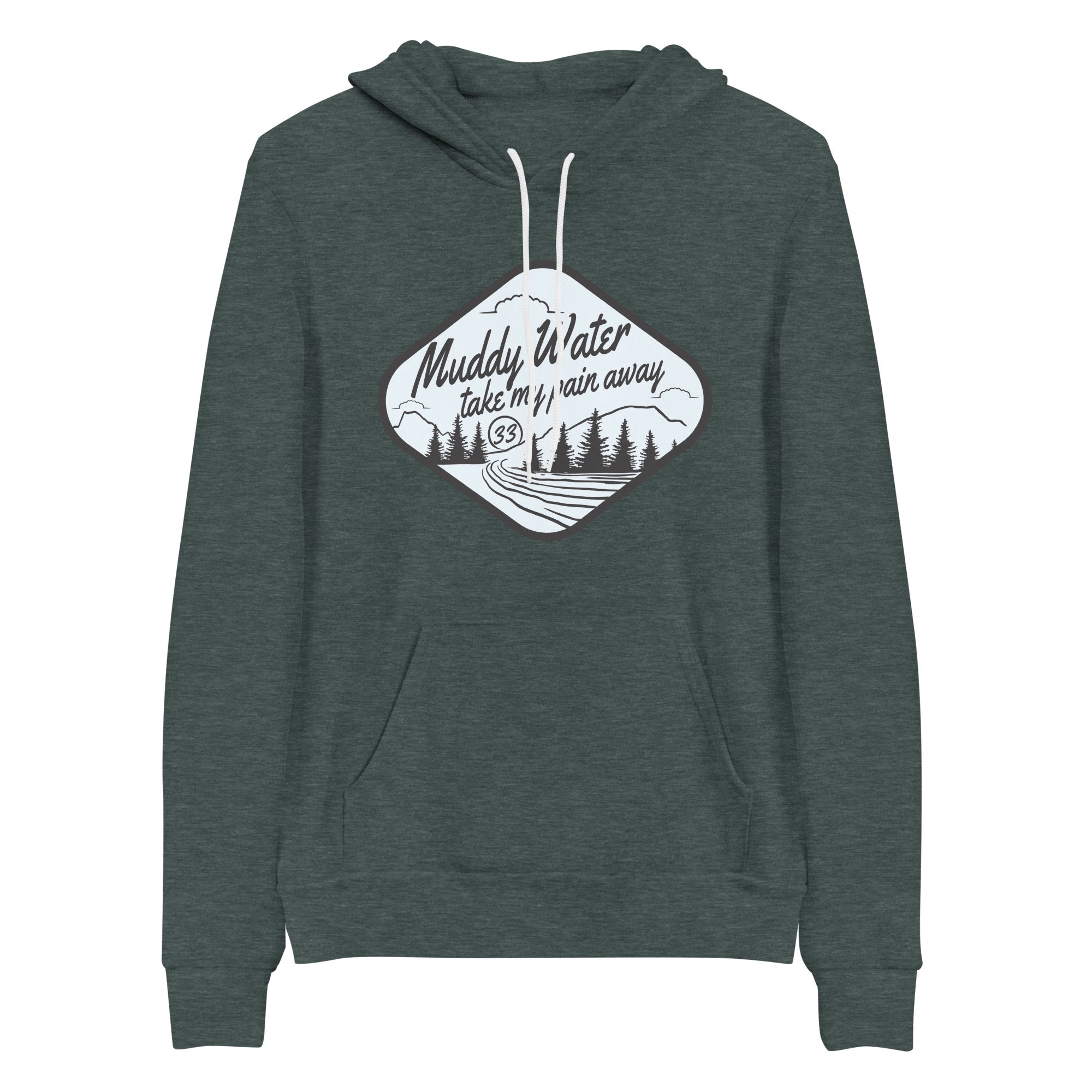 Muddy Water Bella+Canvas Premium Unisex hoodie