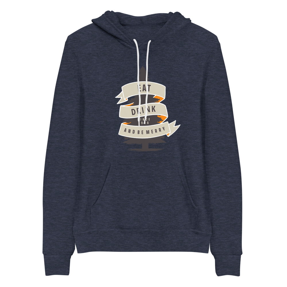Eat Drink And Be Merry High Bella+Canvas Premium Unisex hoodie DMB Inspired