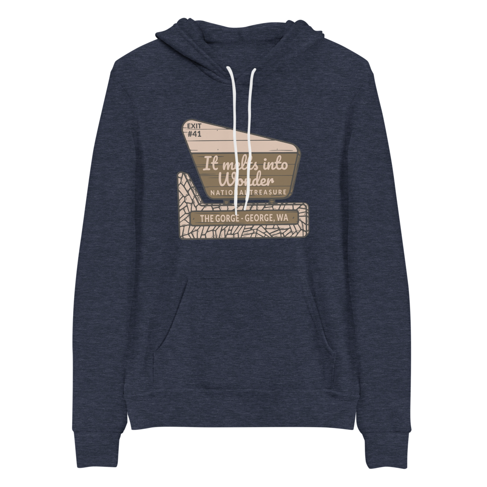 41 It Melts Into Wonder Bella+Canvas Premium Unisex hoodie DMB