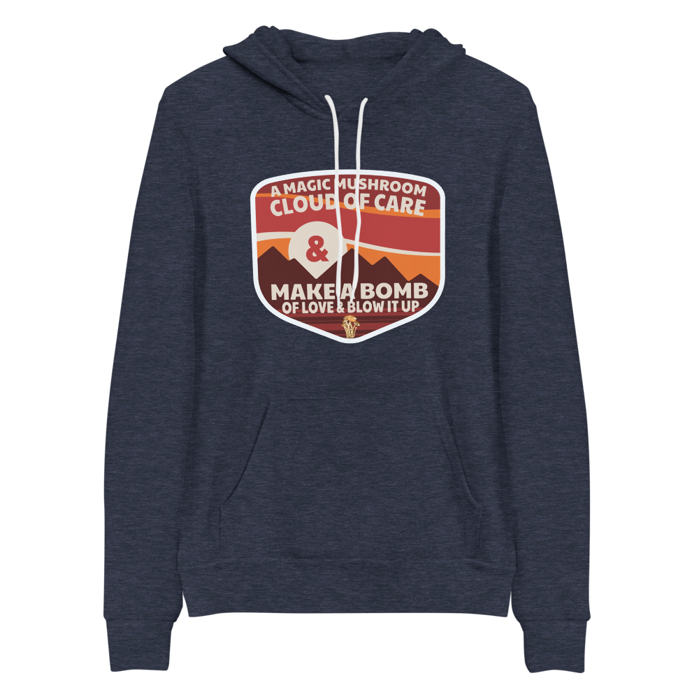 Magic Mushroom Cloud Bella+Canvas Premium Unisex hoodie DMB