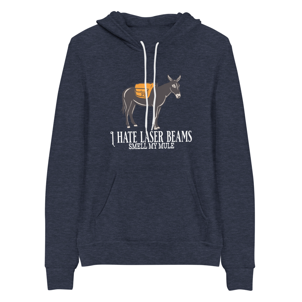 I Hate Laser Beams Bella+Canvas Premium Unisex hoodie