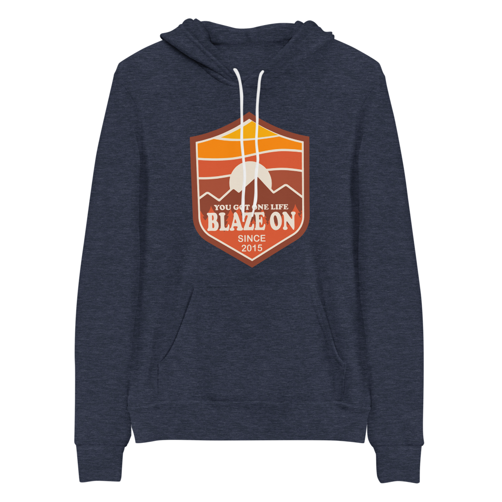 Blaze On Bella+Canvas Premium Unisex hoodie