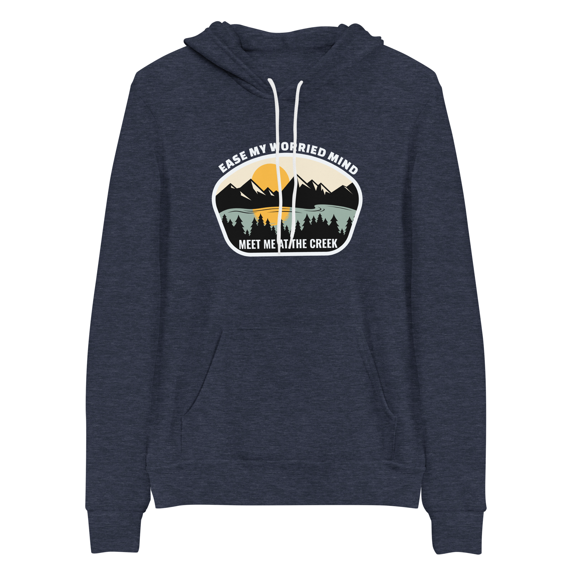 Meet Me At The Creek Bella+Canvas Premium Unisex hoodie