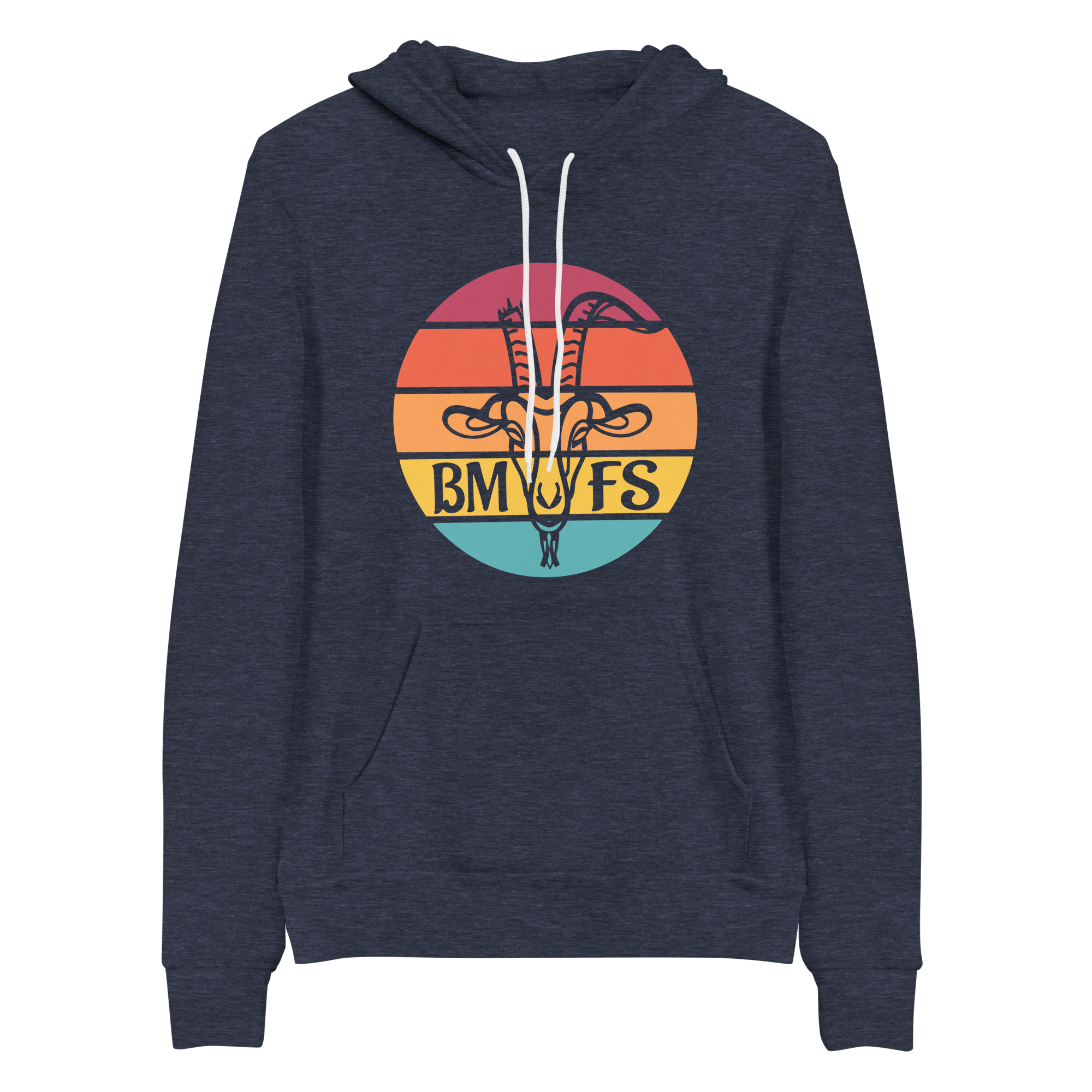 BMFS Goat Retro Bella+Canvas Premium Unisex hoodie
