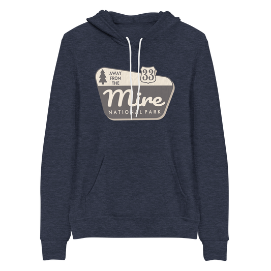 Away From The Mire National Park Bella+Canvas Premium Unisex hoodie