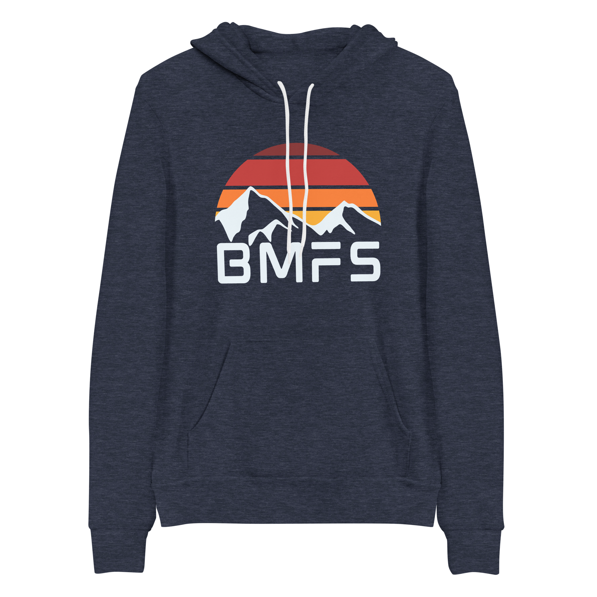 BMFS Mountains Bella+Canvas Premium Unisex hoodie