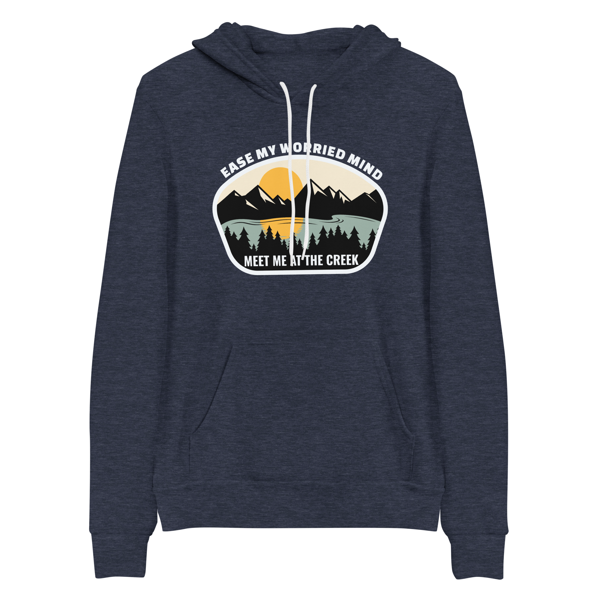 Meet Me At The Creek Bella+Canvas Premium Unisex hoodie