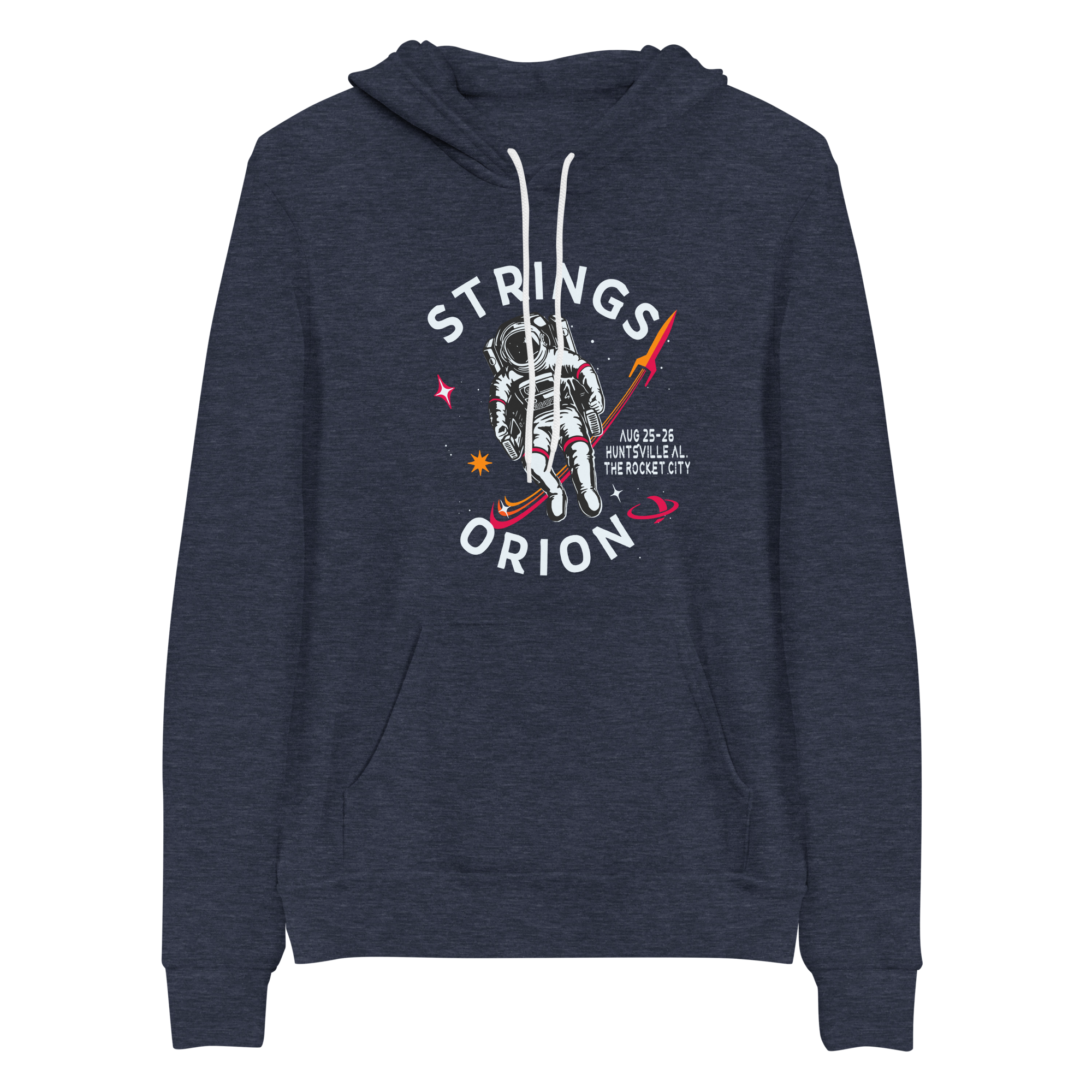 Strings Orion Huntsville Summer Tour 2023 Bella+Canvas Premium Unisex hoodie