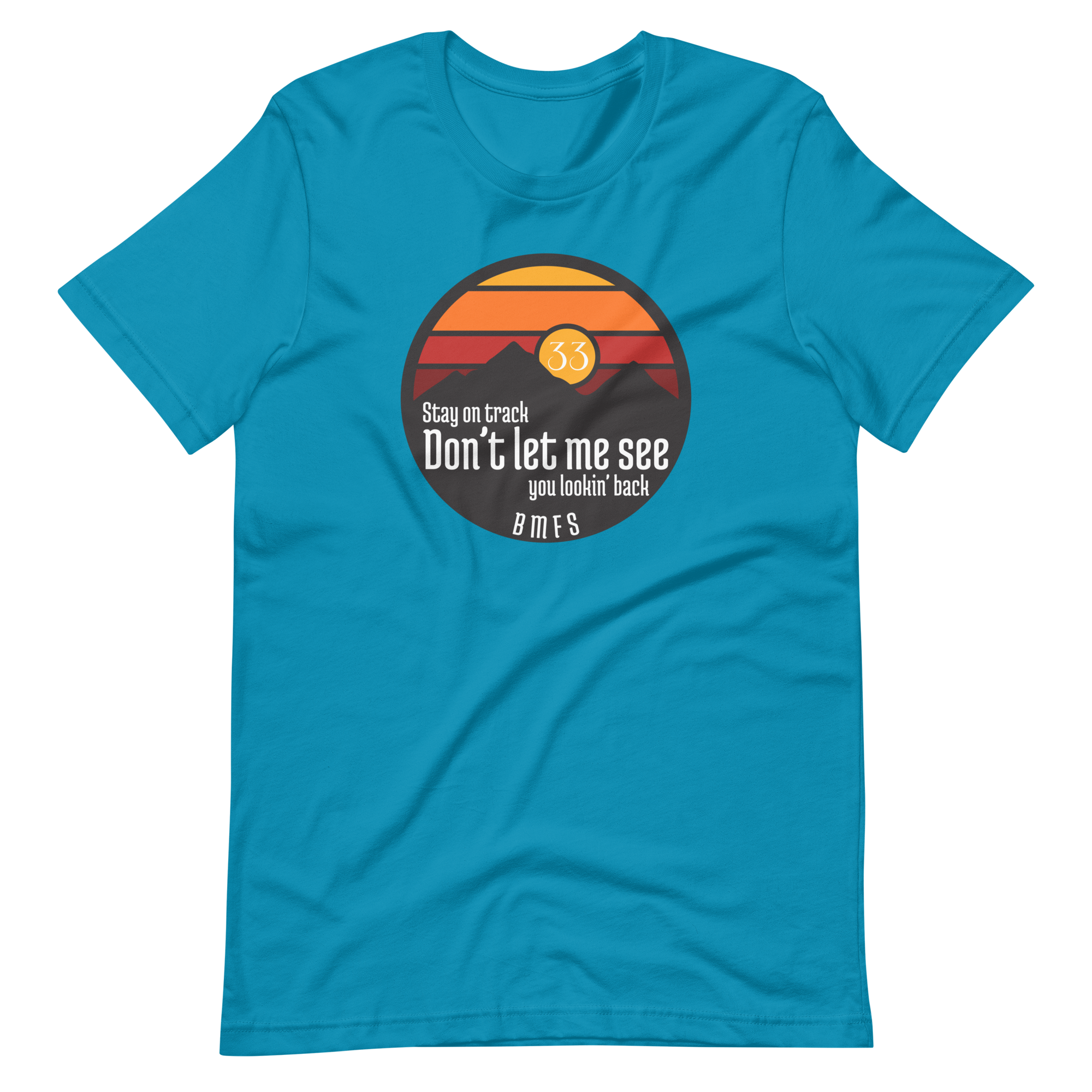 Stay On Track Bella + Canvas Premium cotton | BMFS 33 THE GOAT