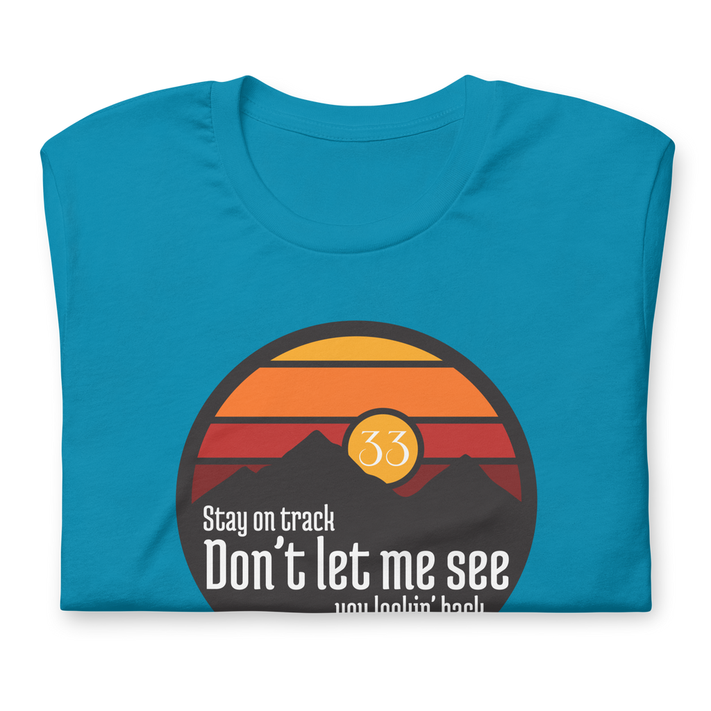 Stay On Track Bella + Canvas Premium cotton | BMFS 33 THE GOAT