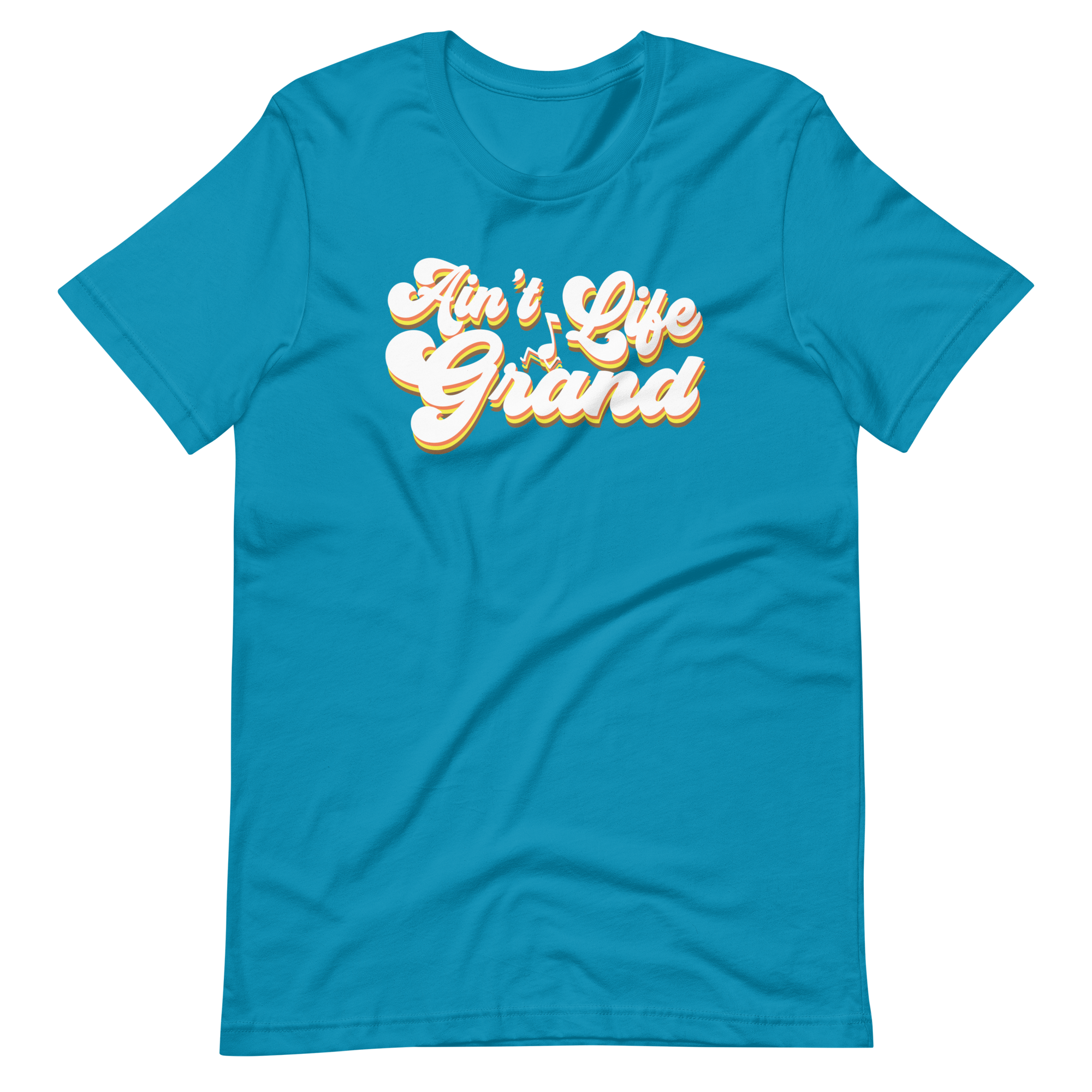 Ain't Life Grand Retro Bella + Canvas | Short Sleeve | WP Inspired Art