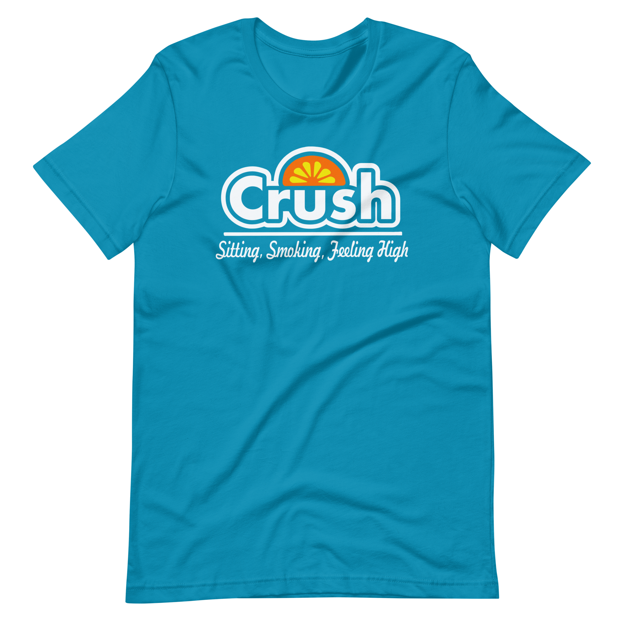 Crush Sitting Smoking Feeling High Bella+Canvas Short Sleeve | DMB Inspired Art