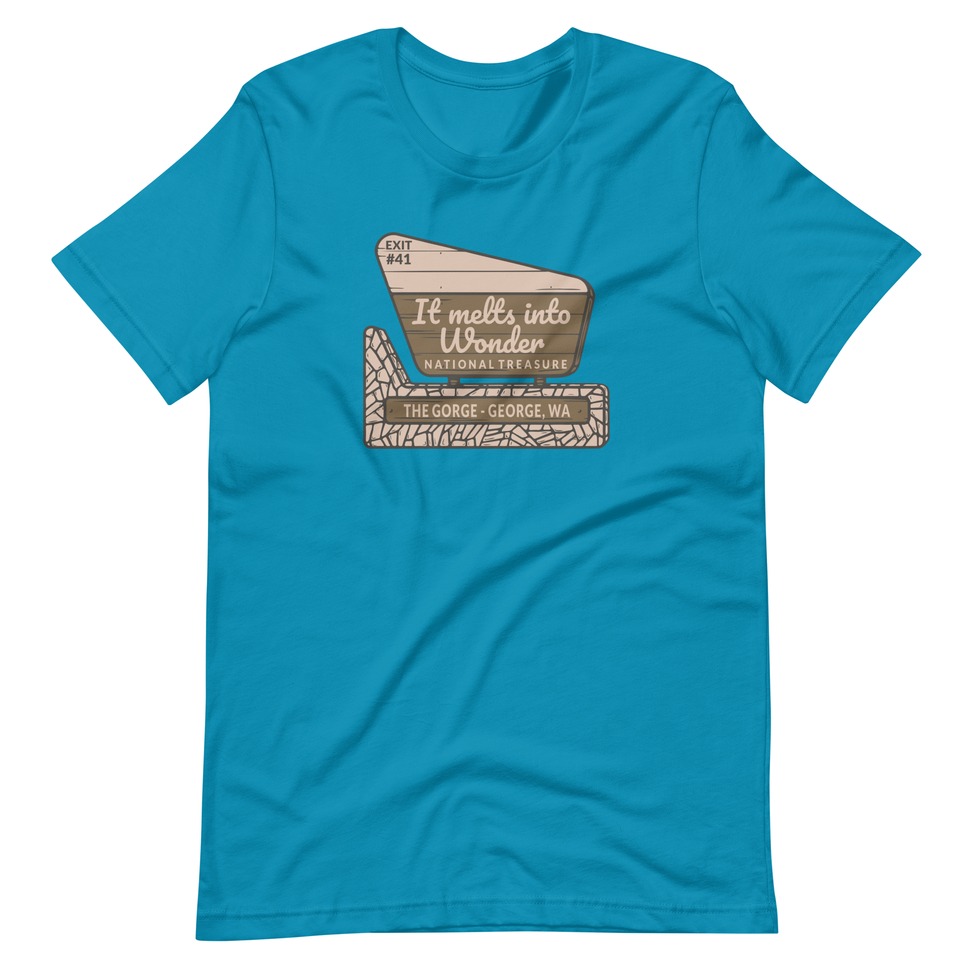 It Melts Into Wonder George Bella + Canvas Short Sleeve | DMB Inspired Art