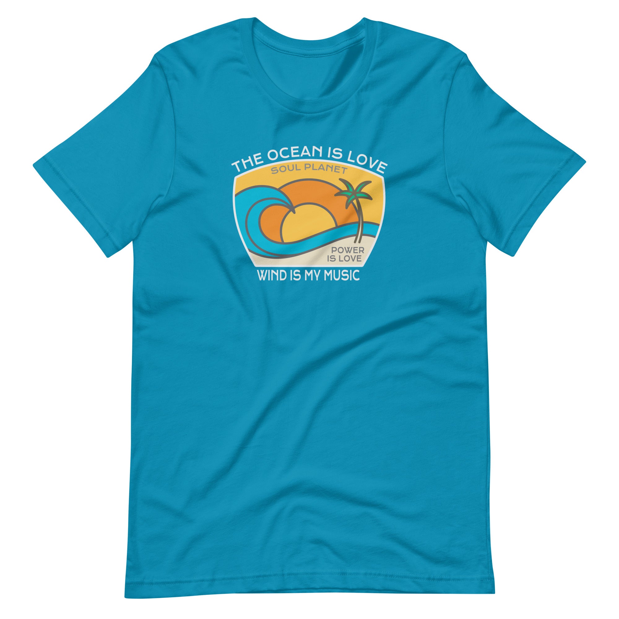 The Ocean Is Love  | Bella + Canvas Premium cotton | Short Sleeve