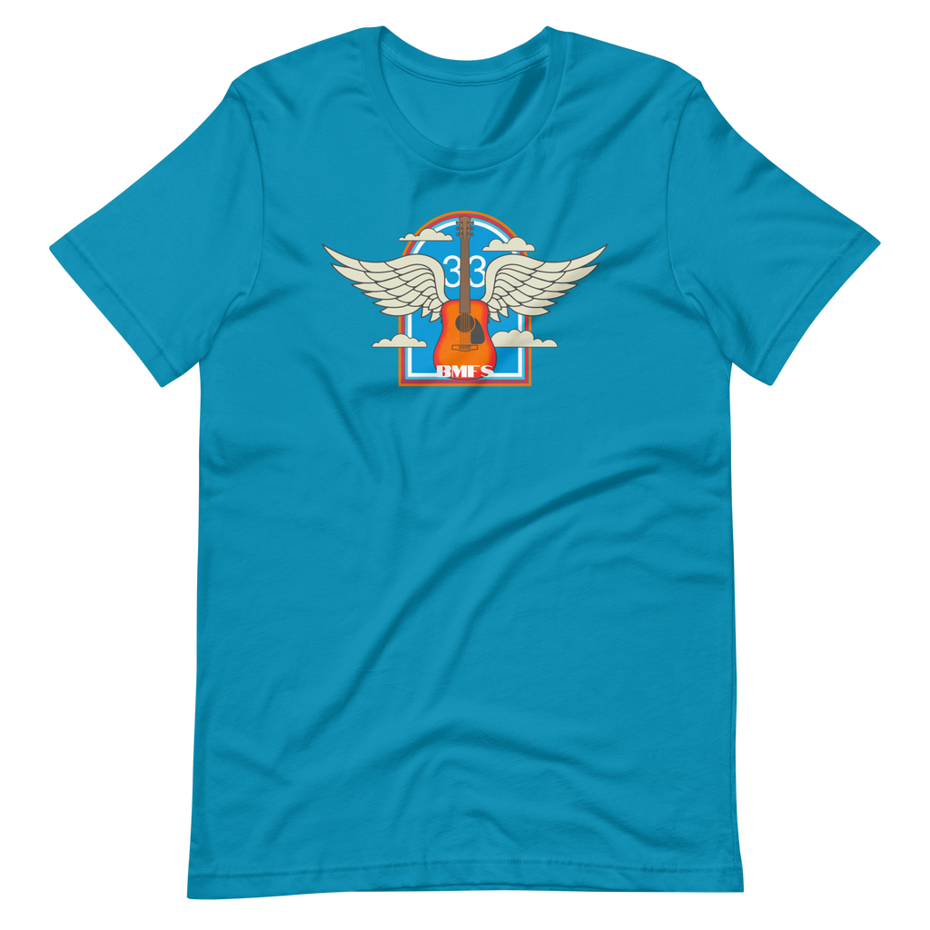 BMFS 33 Guitar Bella + Canvas Premium Cotton | 33 BMFS THE GOAT