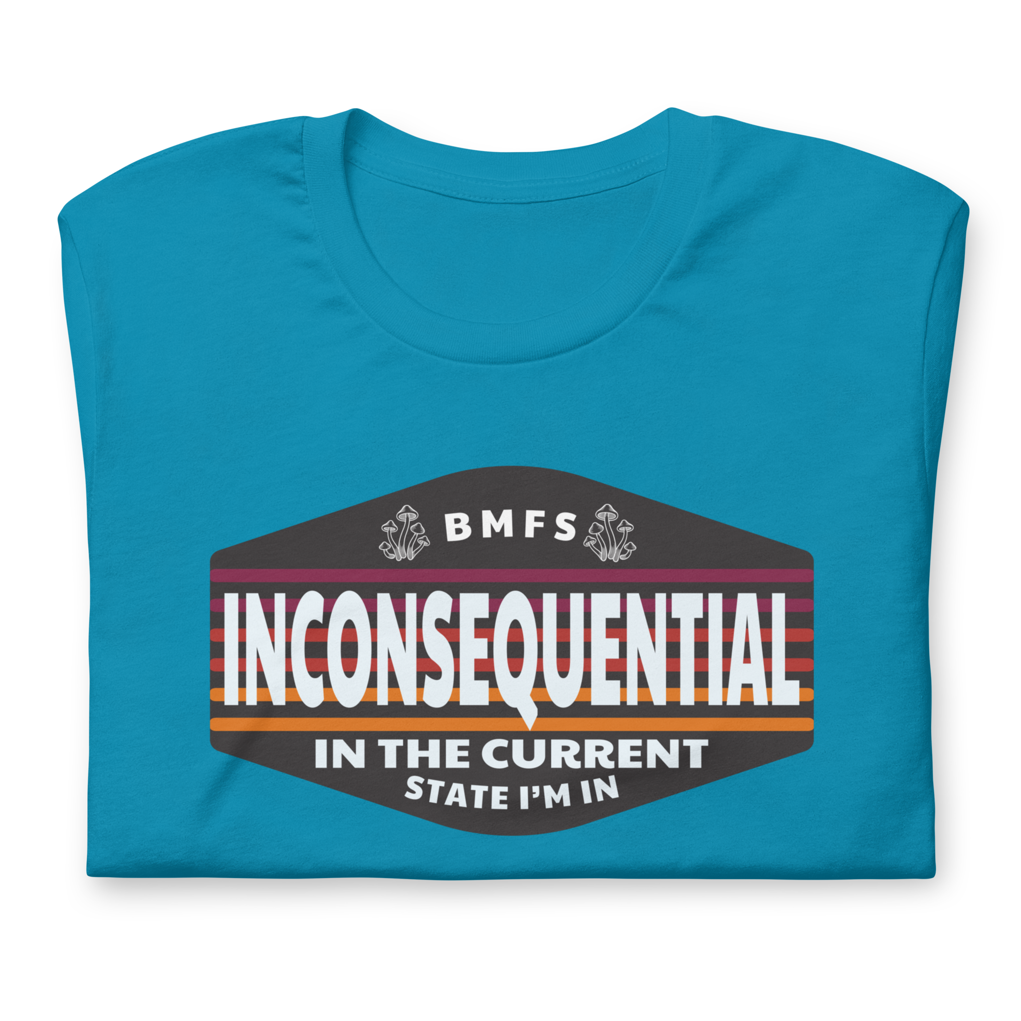 Inconsequential In The Current State I'm In Unisex t-shirt Bella + Canvas Premium Cotton | 33 BMFS THE GOAT