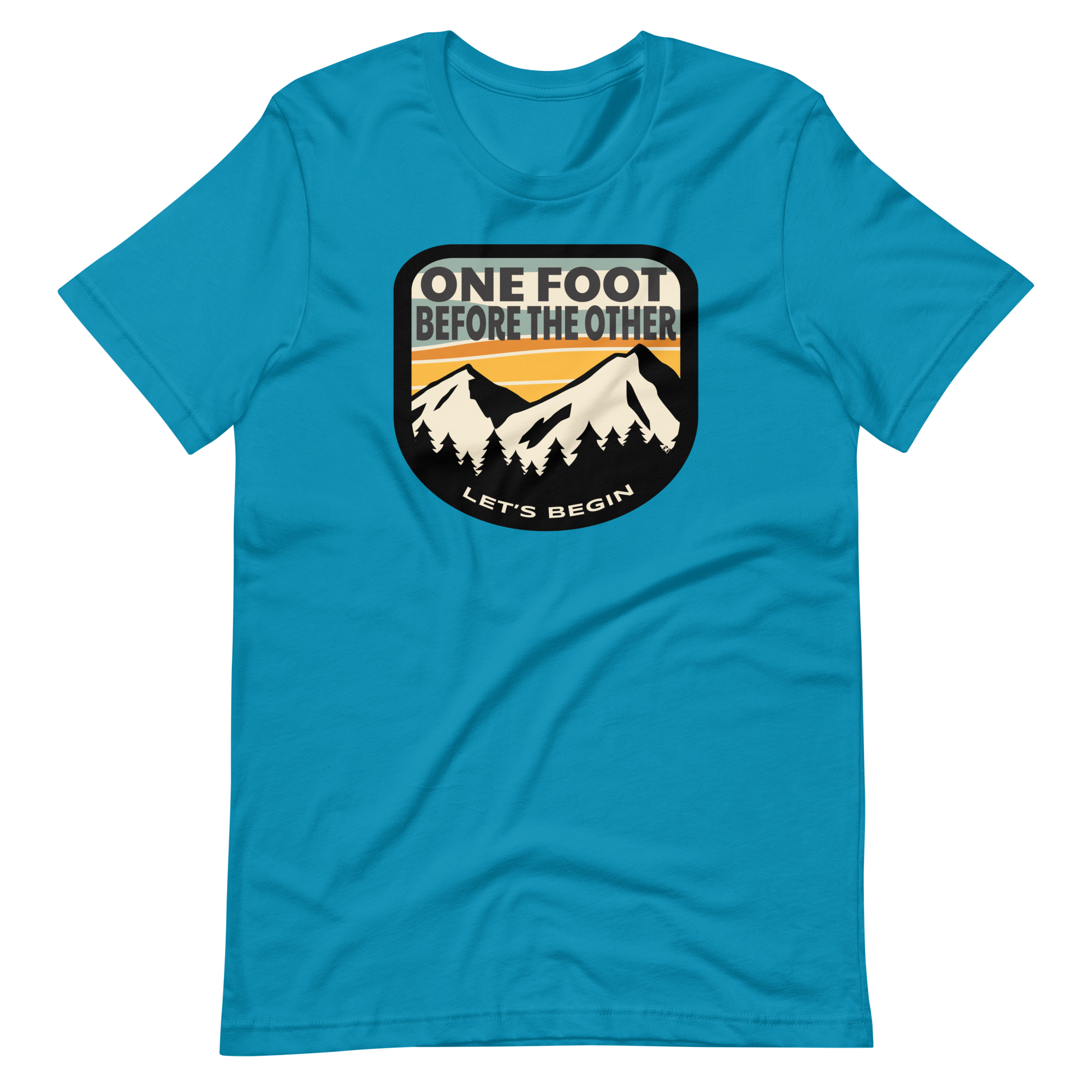 One Foot Before The Other Bella + Canvas Premium Cotton | 33 BMFS THE GOAT