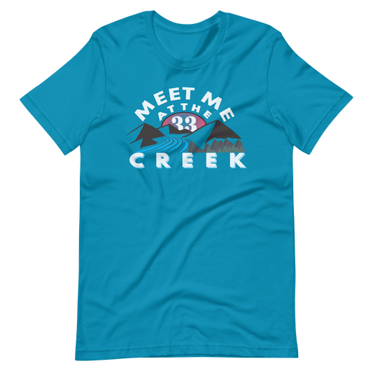 Meet Me At The Creek Bella + Canvas Premium Cotton | 33 BMFS THE GOAT
