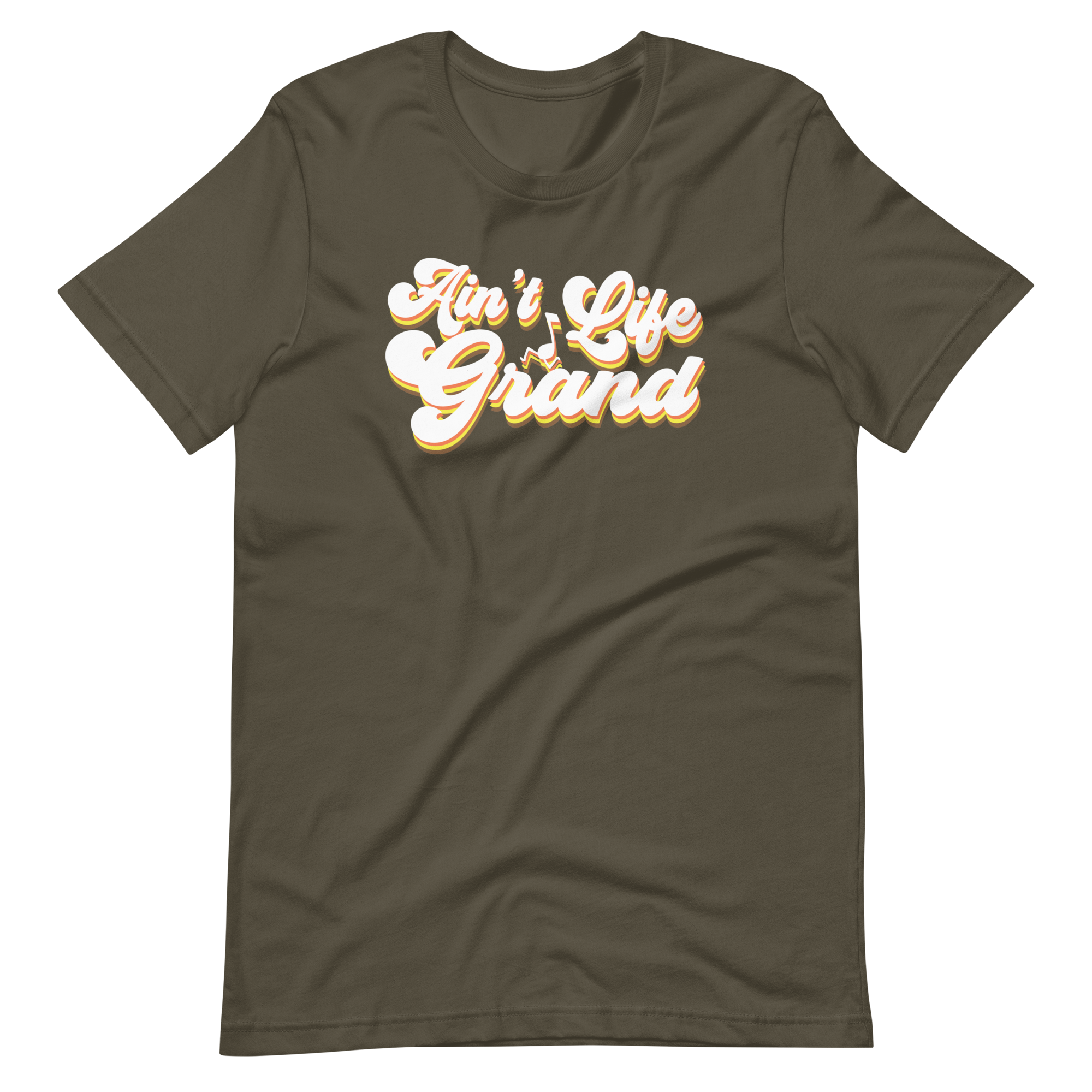Ain't Life Grand Retro Bella + Canvas | Short Sleeve | WP Inspired Art