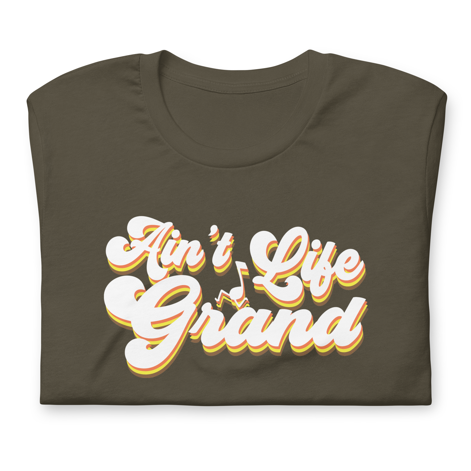 Ain't Life Grand Retro Bella + Canvas | Short Sleeve | WP Inspired Art