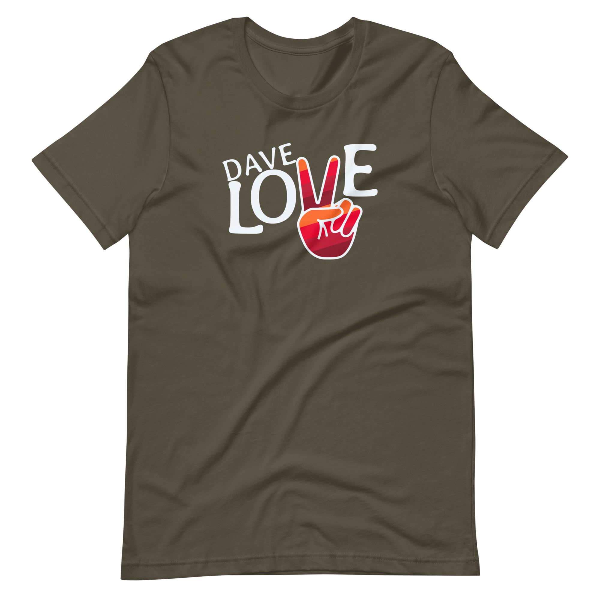 Dave Love Peace Bella + Canvas Short Sleeve | DMB Inspired Art | DTG