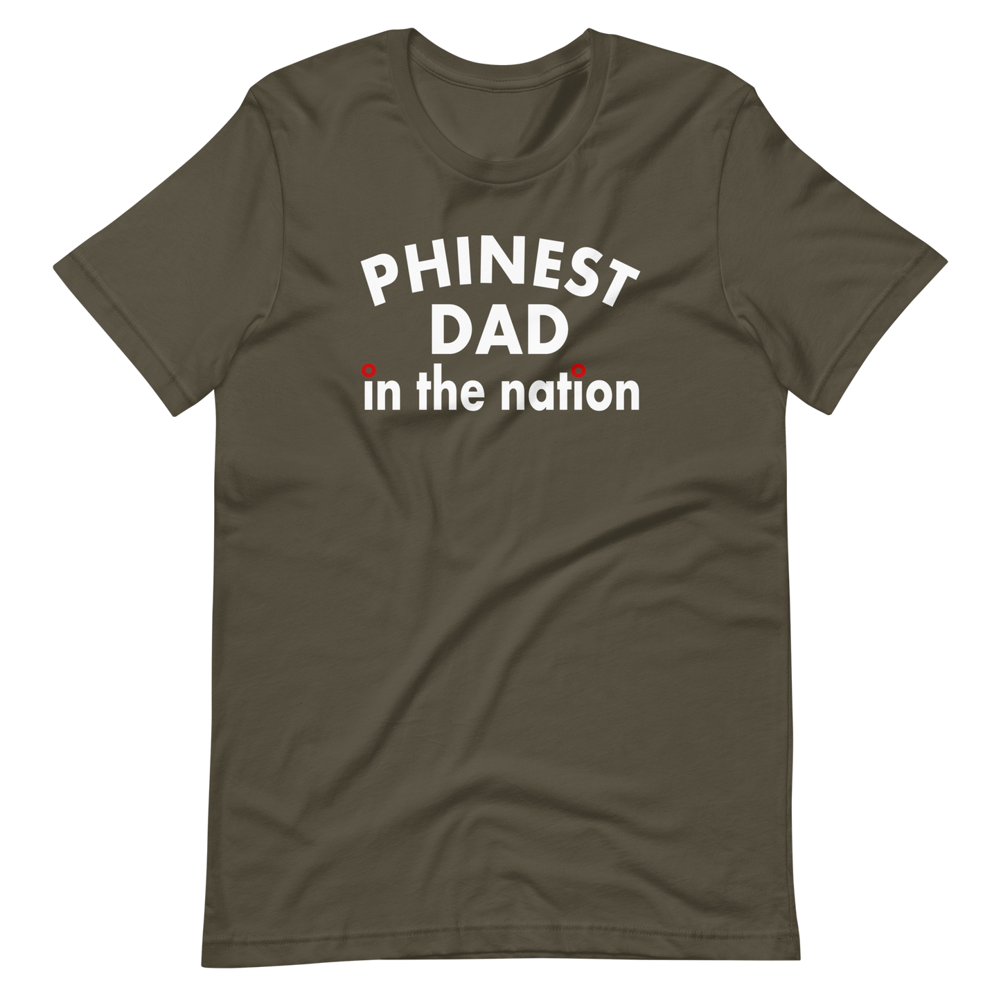 Phinest Dad In The Nation | Bella + Canvas Premium cotton | Short Sleeve