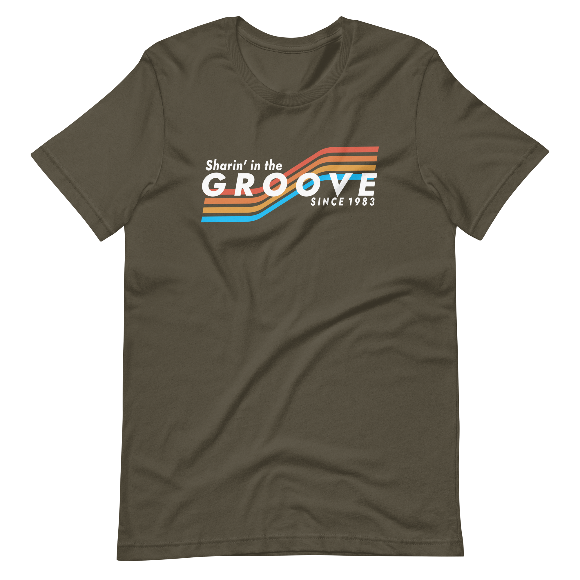 Sharin' In The Groove | Bella + Canvas Premium cotton | Short Sleeve