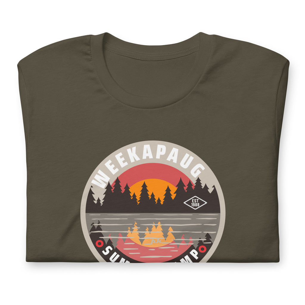 Weekapaug Summer Camp | Bella + Canvas Premium cotton | Short Sleeve
