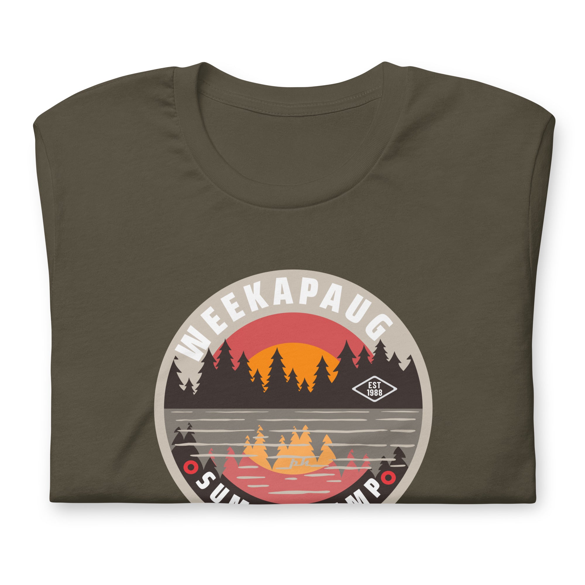 Weekapaug Summer Camp | Bella + Canvas Premium cotton | Short Sleeve