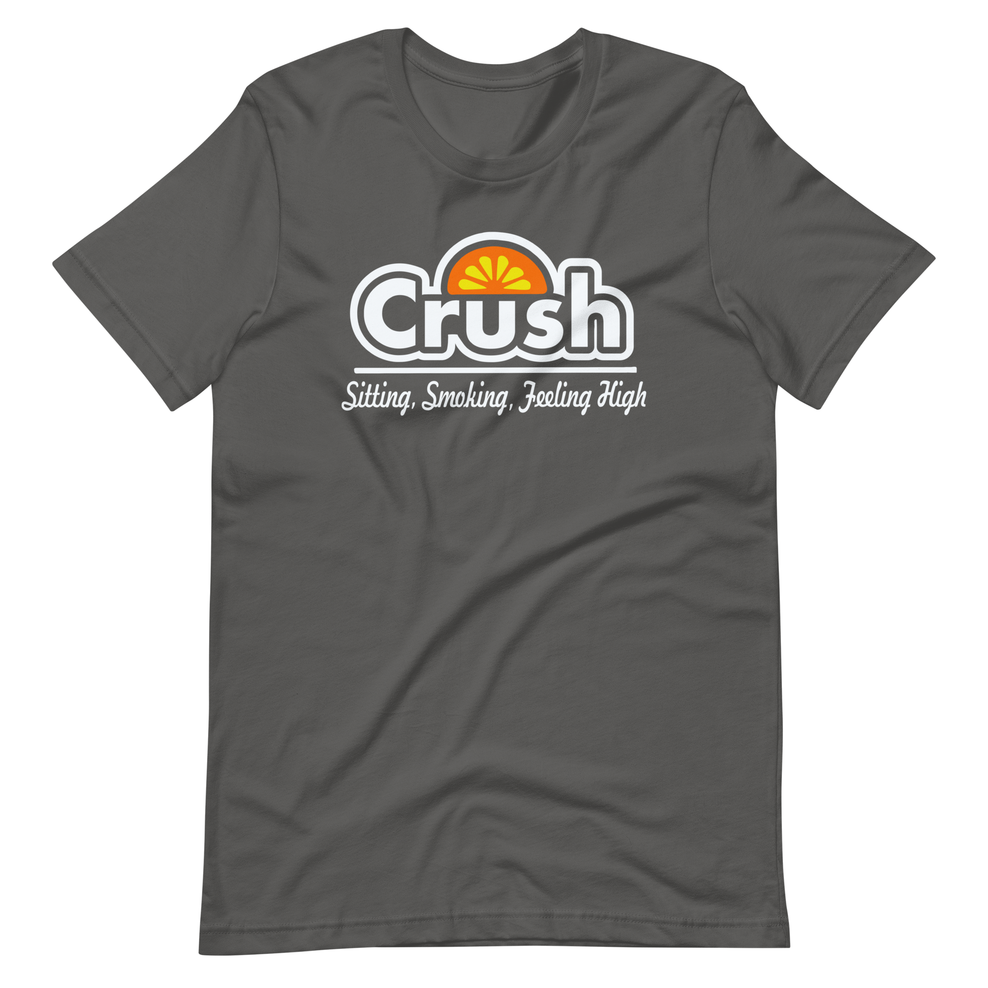 Crush Sitting Smoking Feeling High Bella+Canvas Short Sleeve | DMB Inspired Art