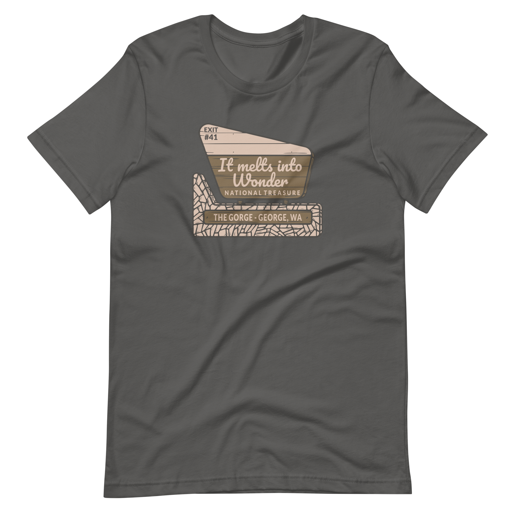 It Melts Into Wonder George Bella + Canvas Short Sleeve | DMB Inspired Art