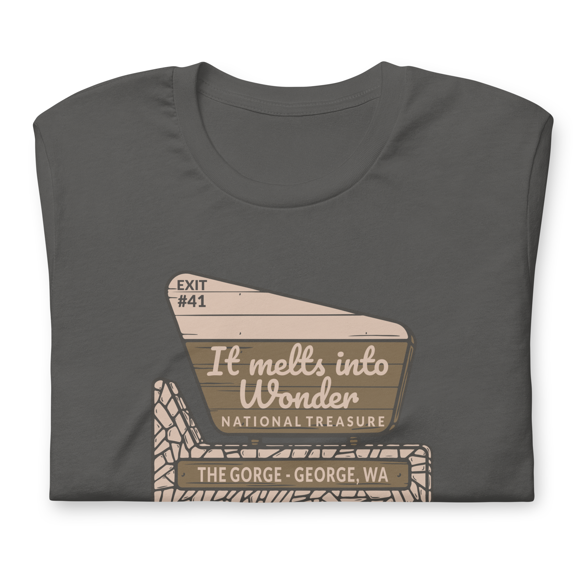 It Melts Into Wonder George Bella + Canvas Short Sleeve | DMB Inspired Art