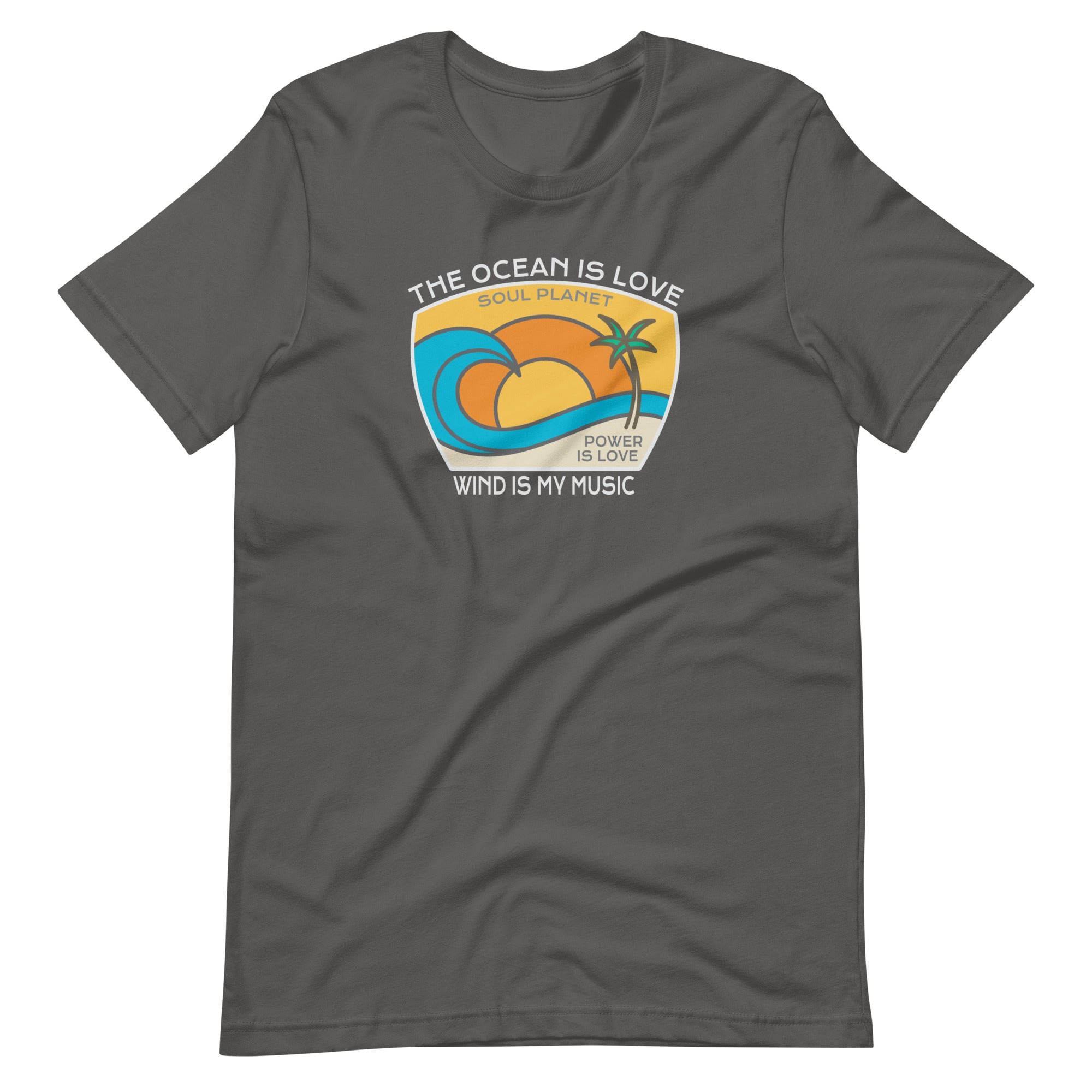 The Ocean Is Love  | Bella + Canvas Premium cotton | Short Sleeve