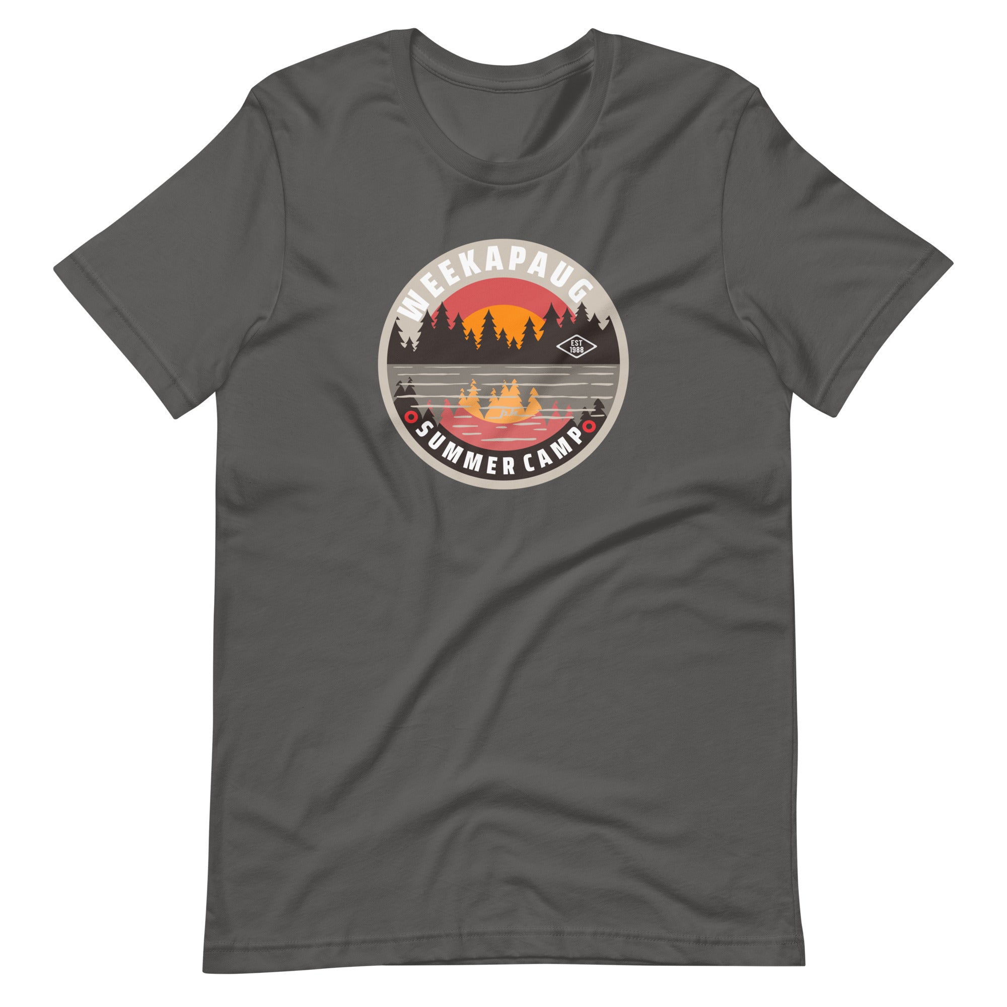 Weekapaug Summer Camp | Bella + Canvas Premium cotton | Short Sleeve