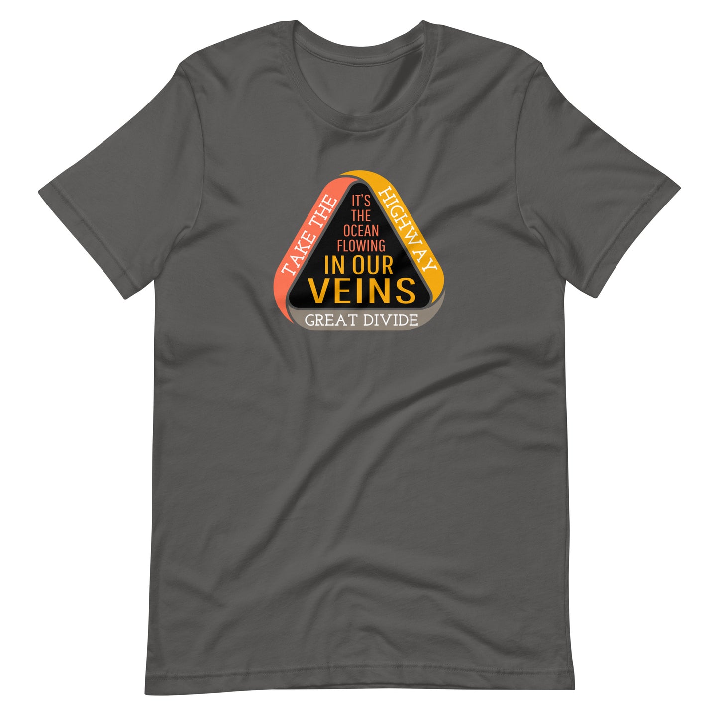 Wedge The Great Divide | Bella + Canvas Premium cotton | Short Sleeve