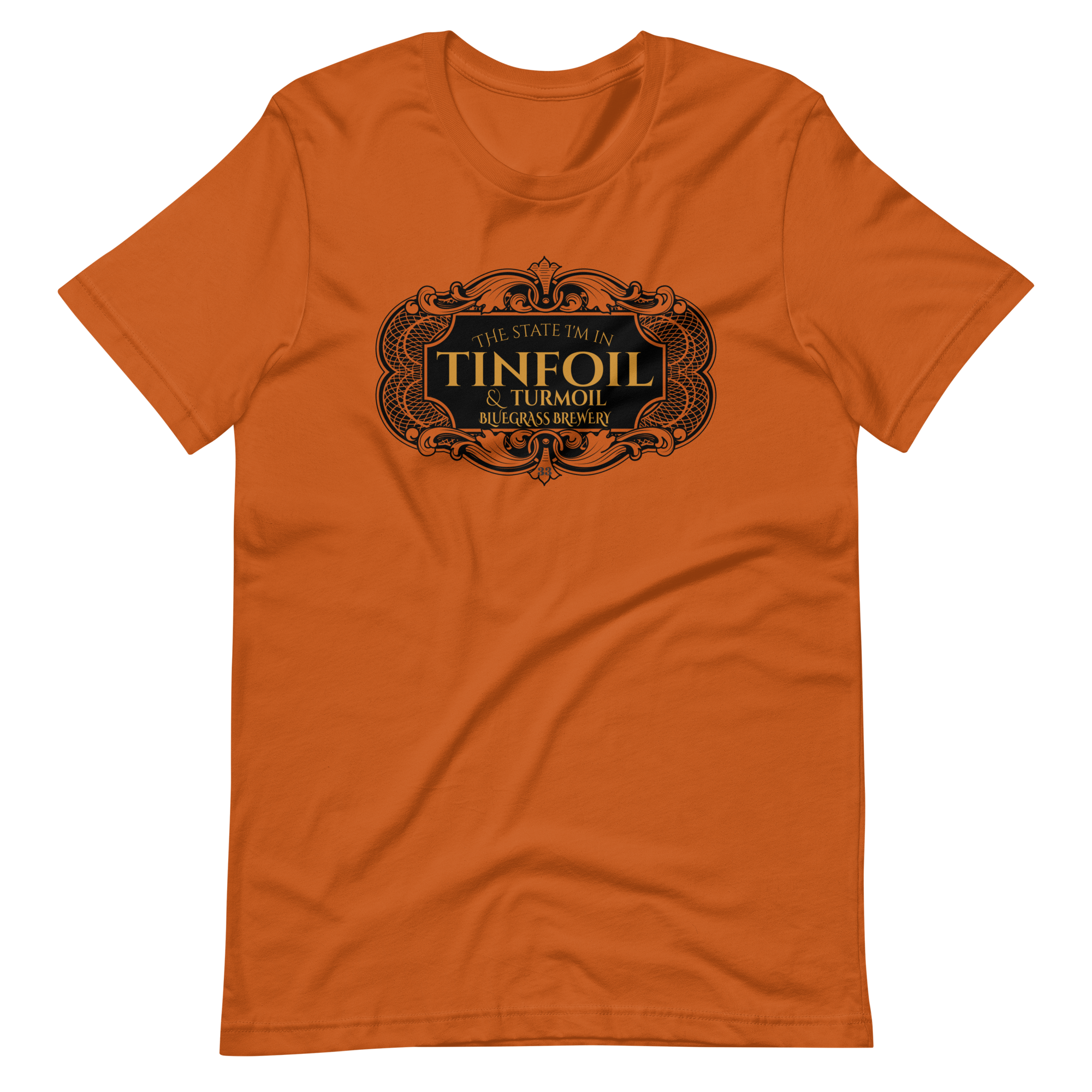 Tinfoil & Turmoil Brewery Bella + Canvas Premium Cotton | 33 BMFS THE GOAT