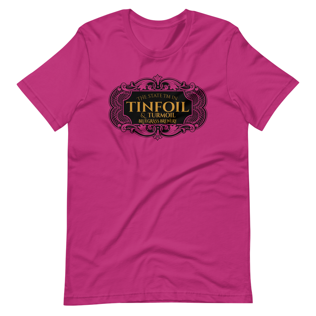 Tinfoil & Turmoil Brewery Bella + Canvas Premium Cotton | 33 BMFS THE GOAT