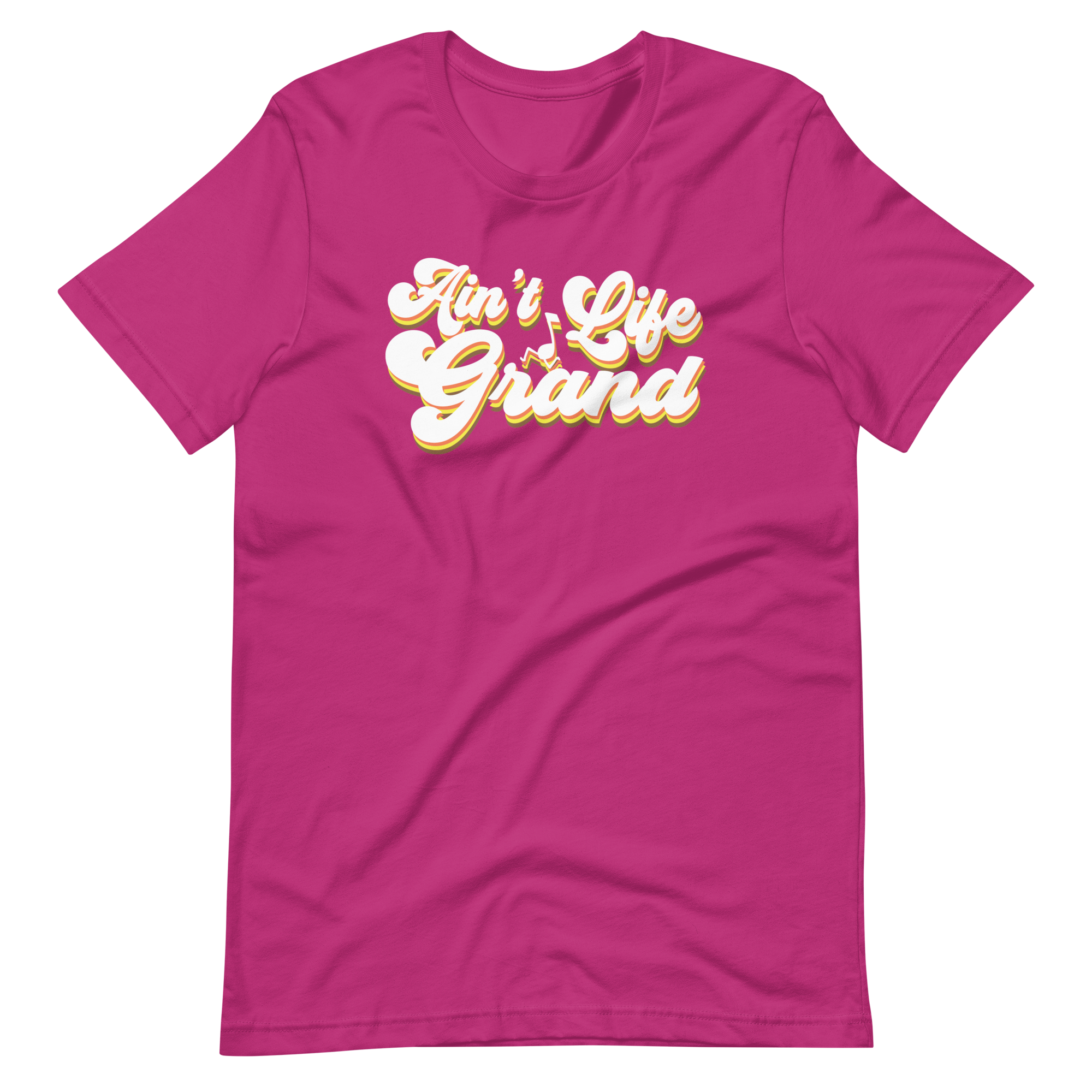Ain't Life Grand Retro Bella + Canvas | Short Sleeve | WP Inspired Art